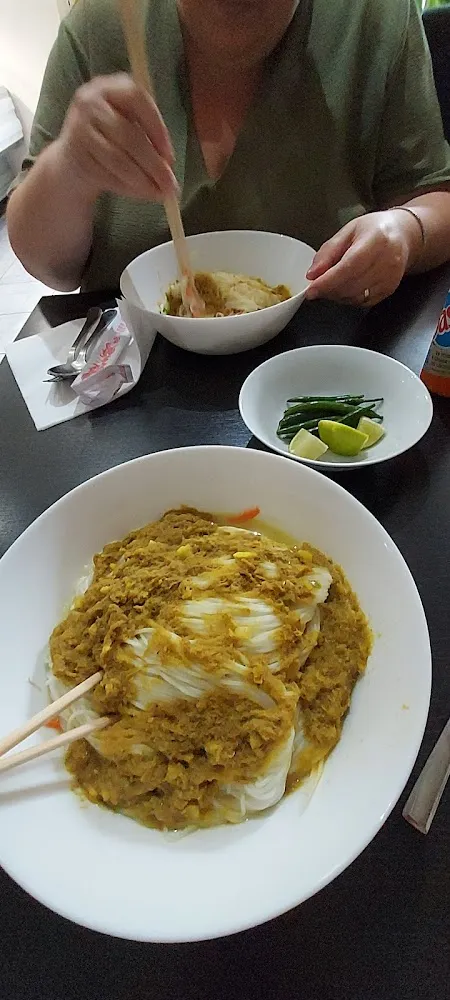 Cambodia Traditionnel Noodles Soupe